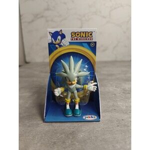 JAKKS Pacific Sonic the Hedgehog 2.5in Figure: SILVER THE HEDGEHOG 2023